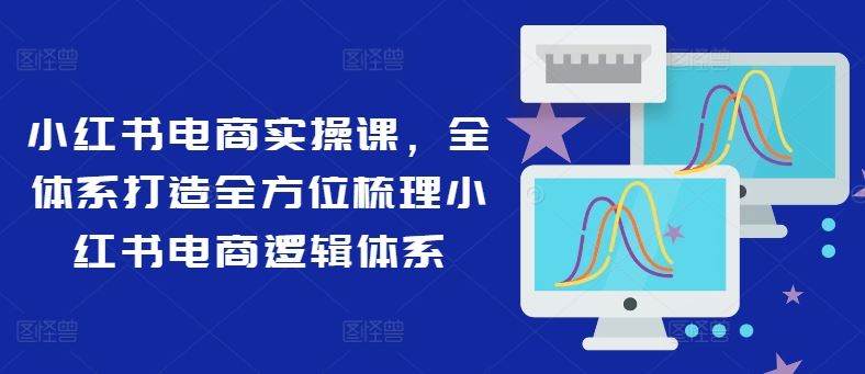 小红书电商实操课,全体系打造全方位梳理小红书电商逻辑体系-聊项目