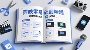剪映零基础也能快速上手,从入门到精通掌握网感剪辑全流程,掌握能直接变现的剪辑能力-聊项目