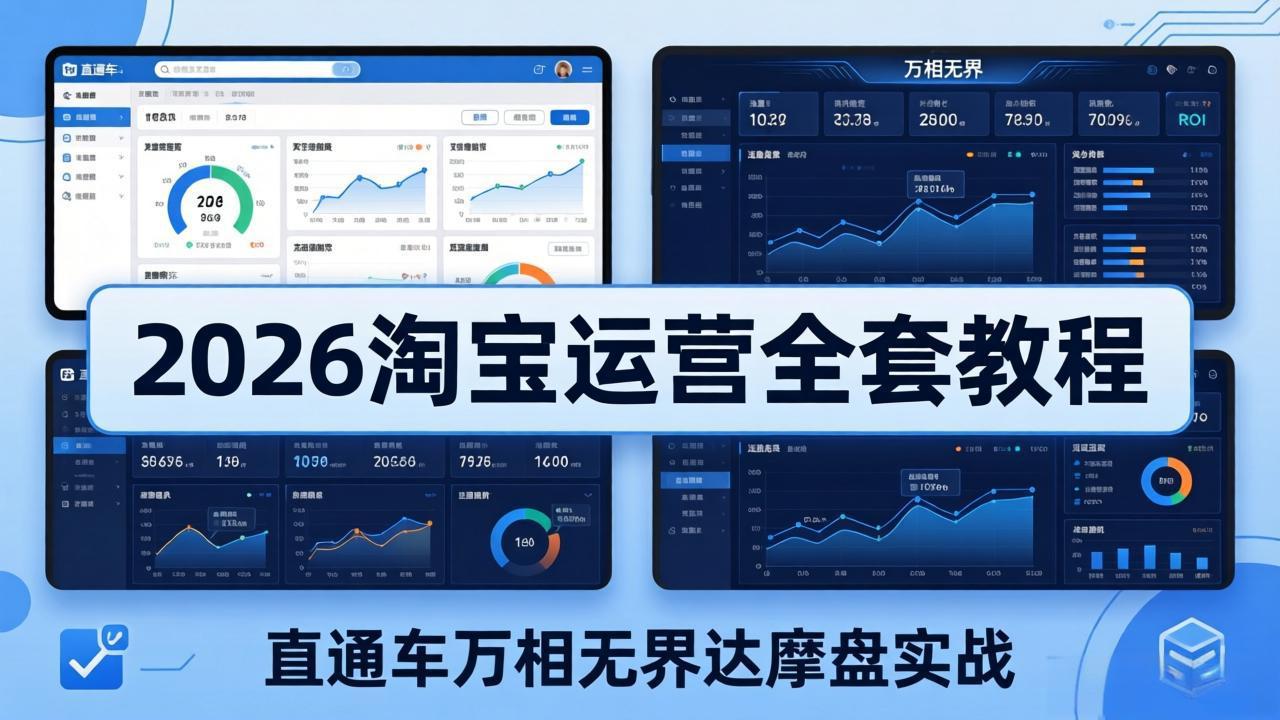 2026淘宝运营全套教程(更新7月-聊项目