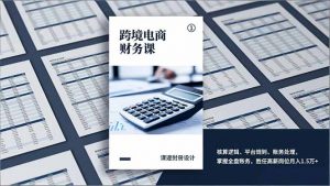 跨境电商财务课,核算逻辑、平台规则、账务处理,掌握全盘账务,胜任高薪岗位月入1.5万+-聊项目